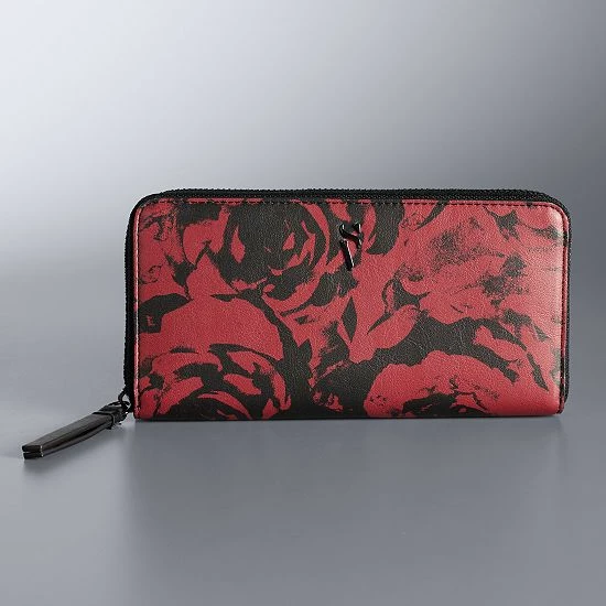 Simply Vera Vera Wang Signature Wallet Red Floral Print 18 Simply Vera Vera Wang Signature Wallet Red Floral Print - Image 18