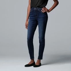 Petite Simply Vera Vera Wang High-Waisted Skinny Jeans Austin -Simply Vera Vera Wang STORE unnamed file 1011