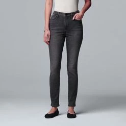 Petite Simply Vera Vera Wang High-Waisted Skinny Jeans Austin -Simply Vera Vera Wang STORE unnamed file 1012
