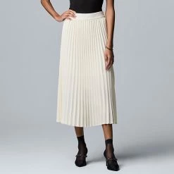 Women's Simply Vera Vera Wang Pleated Skirt Vera Black