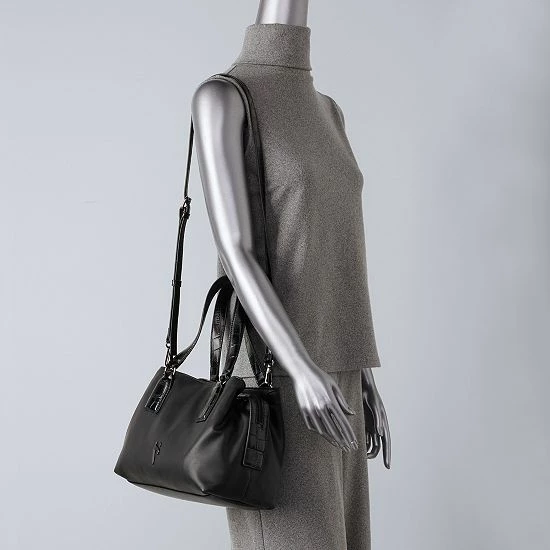 Simply Vera Vera Wang Extended Zip Satchel Bag Tawny Port 4 Simply Vera Vera Wang Extended Zip Satchel Bag Tawny Port - Image 4