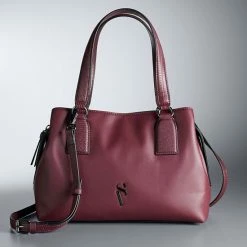 Simply Vera Vera Wang Extended Zip Satchel Bag Tawny Port 11 Simply Vera Vera Wang Extended Zip Satchel Bag Tawny Port -Simply Vera Vera Wang STORE unnamed file 1069
