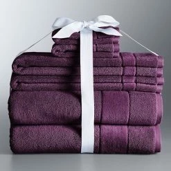 Simply Vera Vera Wang 6-piece Turkish Cotton Bath Towel Set Light Brown -Simply Vera Vera Wang STORE unnamed file 109