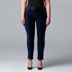 Plus Size Simply Vera Vera Wang Powerstretch Skinny Jeans Austin -Simply Vera Vera Wang STORE unnamed file 1163