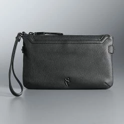 Simply Vera Vera Wang Joyce Wristlet Orange Hibiscus