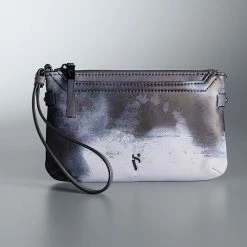 Simply Vera Vera Wang Joyce Wristlet Orange Hibiscus -Simply Vera Vera Wang STORE unnamed file 1284