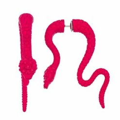 Simply Vera Vera Wang Snake Front Back Earrings Rose Gold Tone -Simply Vera Vera Wang STORE unnamed file 1469