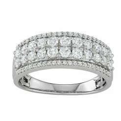 Simply Vera Vera Wang 14k White Gold 1 Carat T.W. Diamond Engagement Ring