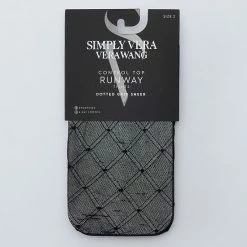 Women's Simply Vera Vera Wang Dotted Control Top Tights -Simply Vera Vera Wang STORE unnamed file 1657