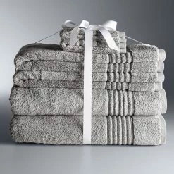 Simply Vera Vera Wang Signature 6-piece Bath Towel Set Silver 39 Simply Vera Vera Wang Signature 6-piece Bath Towel Set Silver -Simply Vera Vera Wang STORE unnamed file 166