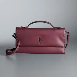 Simply Vera Vera Wang Wallet On A String Black