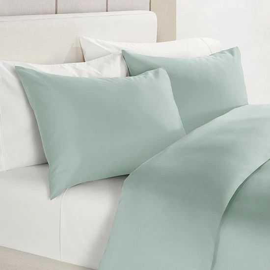 Simply Vera Vera Wang Signature 400 Thread Count Comforter Set With Shams Seaglass 2 Simply Vera Vera Wang Signature 400 Thread Count Comforter Set With Shams Seaglass - Image 2