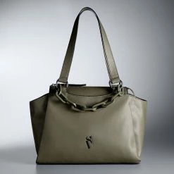 Simply Vera Vera Wang Extended Zip Tote Bag Green -Simply Vera Vera Wang STORE unnamed file 1767