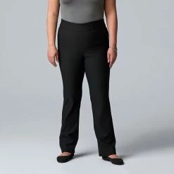 Plus Size Simply Vera Vera Wang Simply Modern Bootcut Pants Plum 6 Plus Size Simply Vera Vera Wang Simply Modern Bootcut Pants Plum -Simply Vera Vera Wang STORE unnamed file 1798