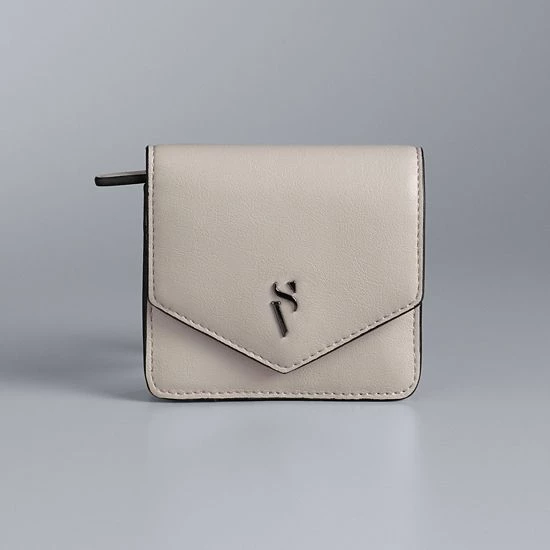 Simply Vera Vera Wang Baylor RFID-Blocking Flap Wallet Ikat Floral Print 4 Simply Vera Vera Wang Baylor RFID-Blocking Flap Wallet Ikat Floral Print - Image 4