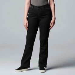 Women's Simply Vera Vera Wang Stretch Bootcut Jeans Glassgow -Simply Vera Vera Wang STORE unnamed file 189