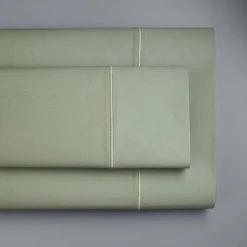 Simply Vera Vera Wang Supima Cotton 600 Thread Count Sheet Set Or Pillowcases Seaglass -Simply Vera Vera Wang STORE unnamed file 19