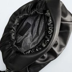 Simply Vera Vera Wang Scrunchy Satchel Bag Dark Denim -Simply Vera Vera Wang STORE unnamed file 1938