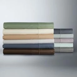Simply Vera Vera Wang Supima Cotton 600 Thread Count Sheet Set Or Pillowcases Seaglass -Simply Vera Vera Wang STORE unnamed file 2