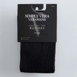 Women's Simply Vera Vera Wang Control Top Ribbed Tights -Simply Vera Vera Wang STORE unnamed file 2000