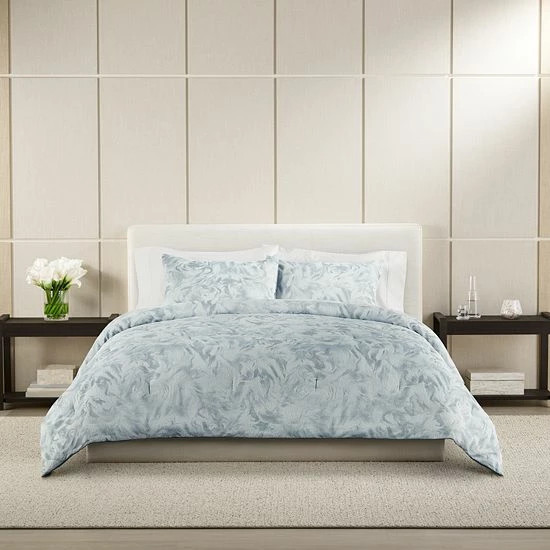 Simply Vera Vera Wang Painterly Swirls Comforter Set With Shams 1 Simply Vera Vera Wang Painterly Swirls Comforter Set With Shams