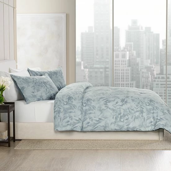 Simply Vera Vera Wang Painterly Swirls Comforter Set With Shams 4 Simply Vera Vera Wang Painterly Swirls Comforter Set With Shams - Image 4