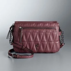 Simply Vera Vera Wang Sintra Crossbody Bag Quilted Venice Peri