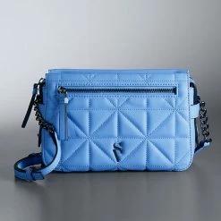 Simply Vera Vera Wang Sintra Crossbody Bag Quilted Venice Peri -Simply Vera Vera Wang STORE unnamed file 2031