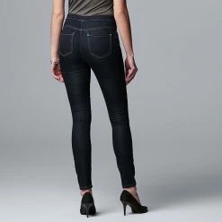 Simply Vera Vera Wang Mid Rise All-Day Denim Legging Gray 15 Simply Vera Vera Wang Mid Rise All-Day Denim Legging Gray -Simply Vera Vera Wang STORE unnamed file 204