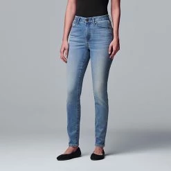 Women's Simply Vera Vera Wang Stretch High-Waisted Skinny Jeans Tennessee 12 Women's Simply Vera Vera Wang Stretch High-Waisted Skinny Jeans Tennessee -Simply Vera Vera Wang STORE unnamed file 2054
