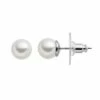 Simply Vera Vera Wang Simulated Pearl Stud Earrings