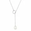 Simply Vera Vera Wang Sterling Silver Cultured Freshwater Pearl Lariat Necklace
