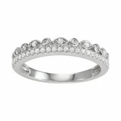Simply Vera Vera Wang 14k White Gold 1/4 Carat T.W. Diamond Ring