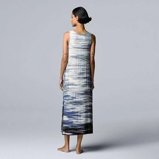 Women's Simply Vera Vera Wang Cozy Maxi Chemise 2 Women's Simply Vera Vera Wang Cozy Maxi Chemise - Image 2