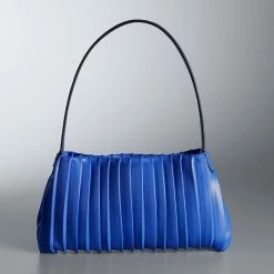 Simply Vera Vera Wang Leilexi Shoulder Bag Pleated Black