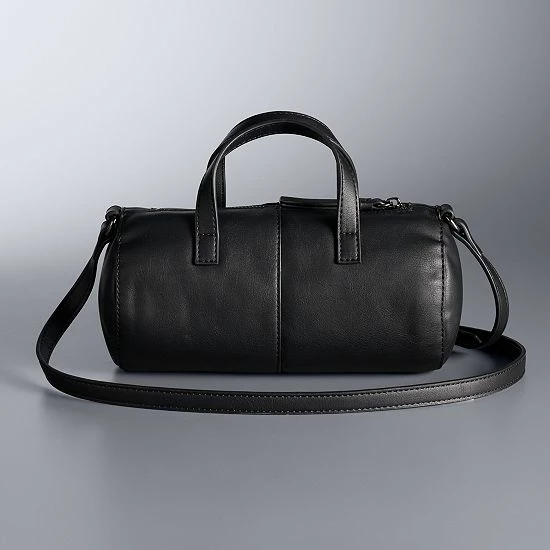 Simply Vera Vera Wang Cylinder Bag Equestrian Red 2 Simply Vera Vera Wang Cylinder Bag Equestrian Red - Image 2