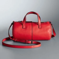 Simply Vera Vera Wang Cylinder Bag Equestrian Red 11 Simply Vera Vera Wang Cylinder Bag Equestrian Red -Simply Vera Vera Wang STORE unnamed file 2260