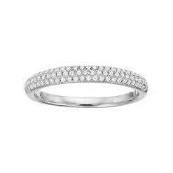 Simply Vera Vera Wang 14k White Gold 1/4 Carat T.W. Diamond Wedding Ring