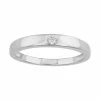 Simply Vera Vera Wang 14k White Gold Diamond Accent Band