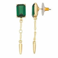 Simply Vera Vera Wang Linear Drop Earrings