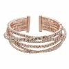Simply Vera Vera Wang Rhinestone Chain Bangle