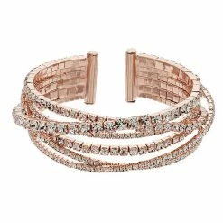 Simply Vera Vera Wang Rhinestone Chain Bangle