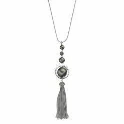 Simply Vera Vera Wang Globular Tassel Pendant Necklace