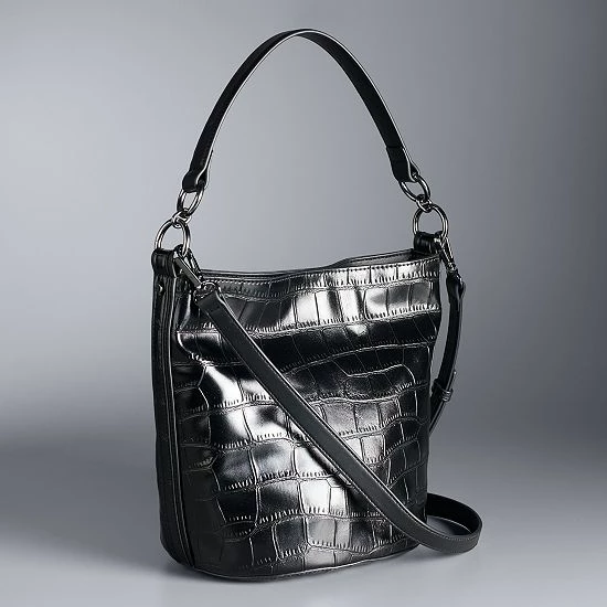 Simply Vera Vera Wang Soft Bucket Bag 2 Simply Vera Vera Wang Soft Bucket Bag - Image 2
