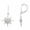 Simply Vera Vera Wang Starburst Drop Earrings