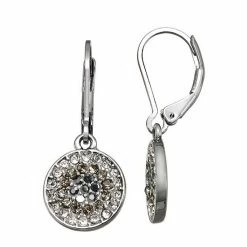 Simply Vera Vera Wang Disc Drop Earrings