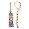 Simply Vera Vera Wang Gold Tone Ombre Fringe Drop Earrings