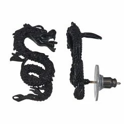 Simply Vera Vera Wang Dragon Crawler Earrings Jet Tone -Simply Vera Vera Wang STORE unnamed file 2437