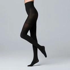 Simply Vera Vera Wang High-Waist Opaque Shaping Tights