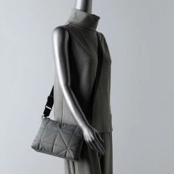 Simply Vera Vera Wang Nylon Double Gusset Crossbody Bag Purple Ash Blooming -Simply Vera Vera Wang STORE unnamed file 2466